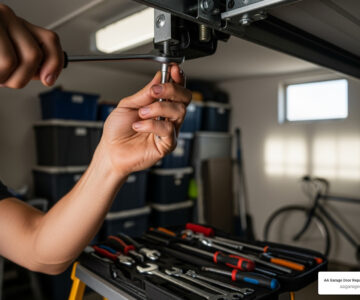fix garage door at home