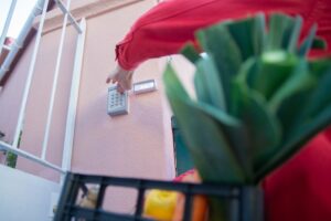 garage door keypad programming