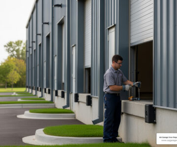 commercial garage door repair Hudson WI