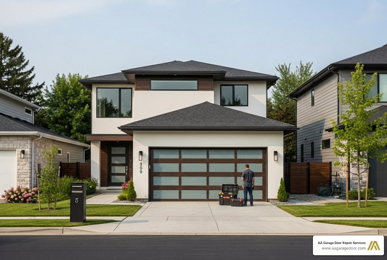 full garage door replacement