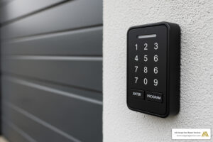 program universal garage door keypad