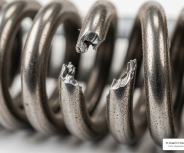 broken spring garage door repair