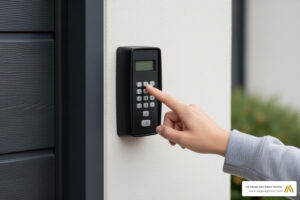 universal garage door opener keypad
