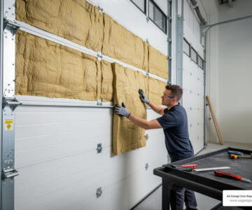 commercial garage door insulation