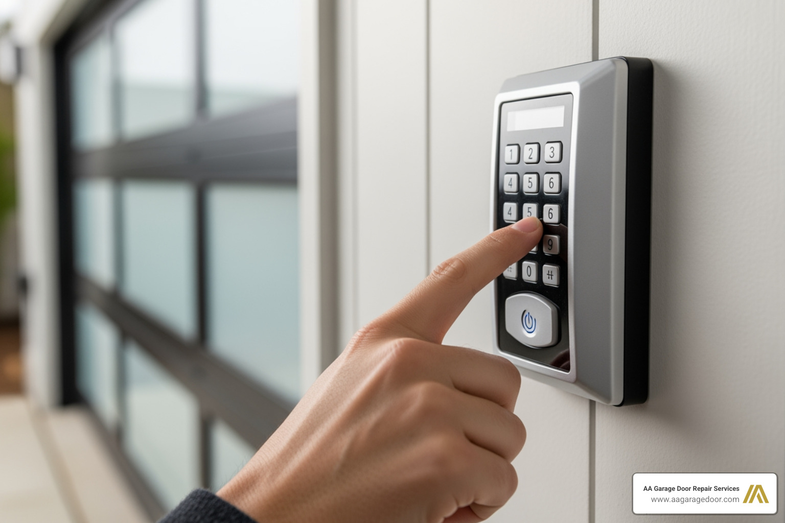 universal garage door keypad manual