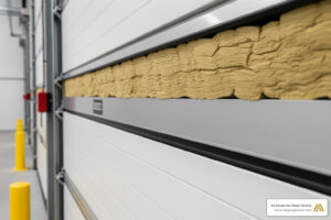 commercial roll up door insulation