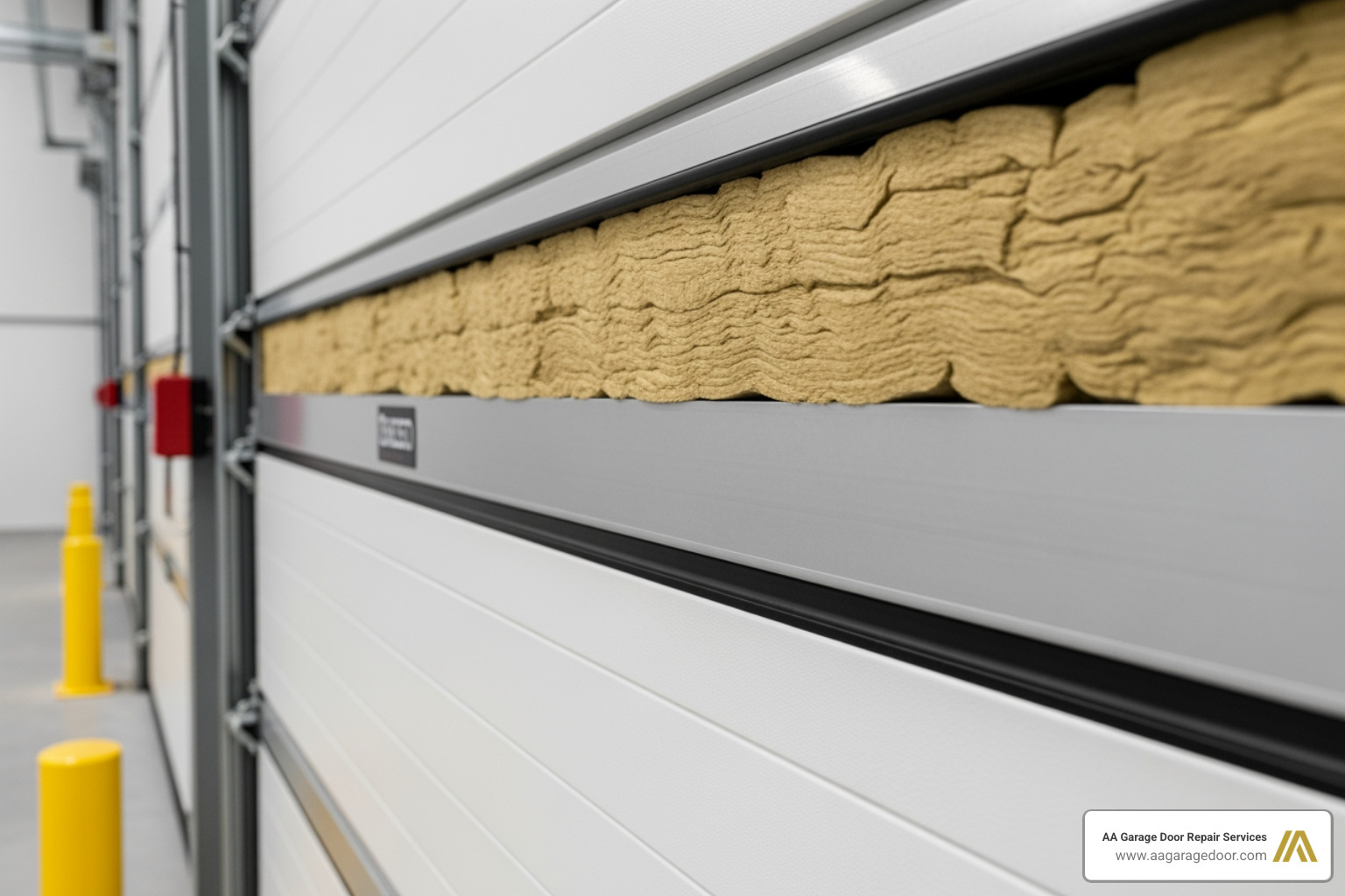 commercial roll up door insulation