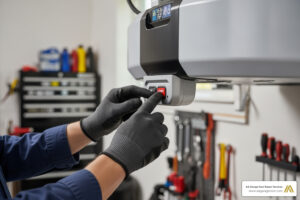 how to configure garage remote