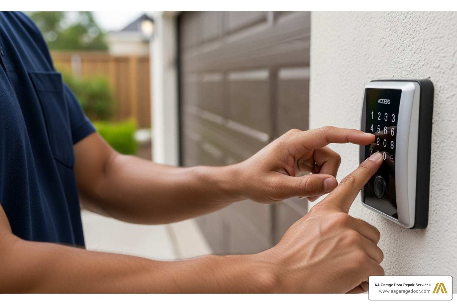 how do i change garage door code