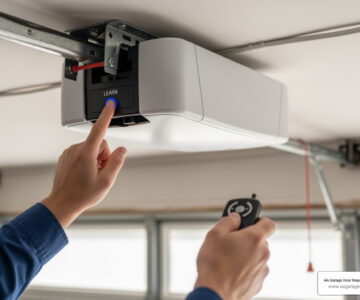 how to sync garage door remote control