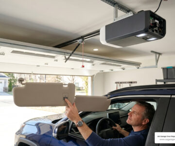 how to program garage door opener without remote