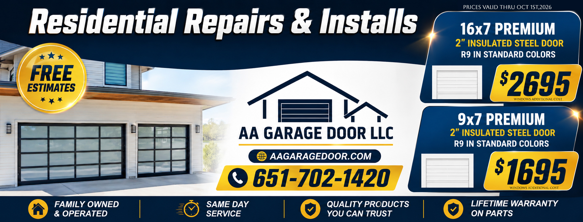 premium garage door coupon