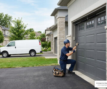 garage door repair technician