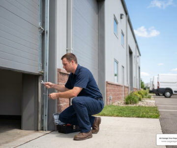 commercial garage door repair Menomonie WI